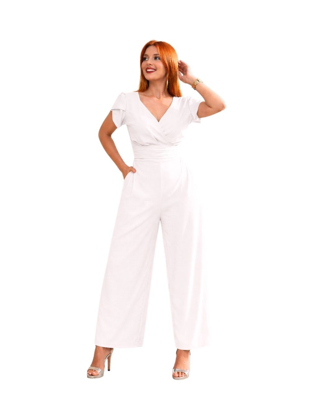 Enterizo Pantalón Blanco