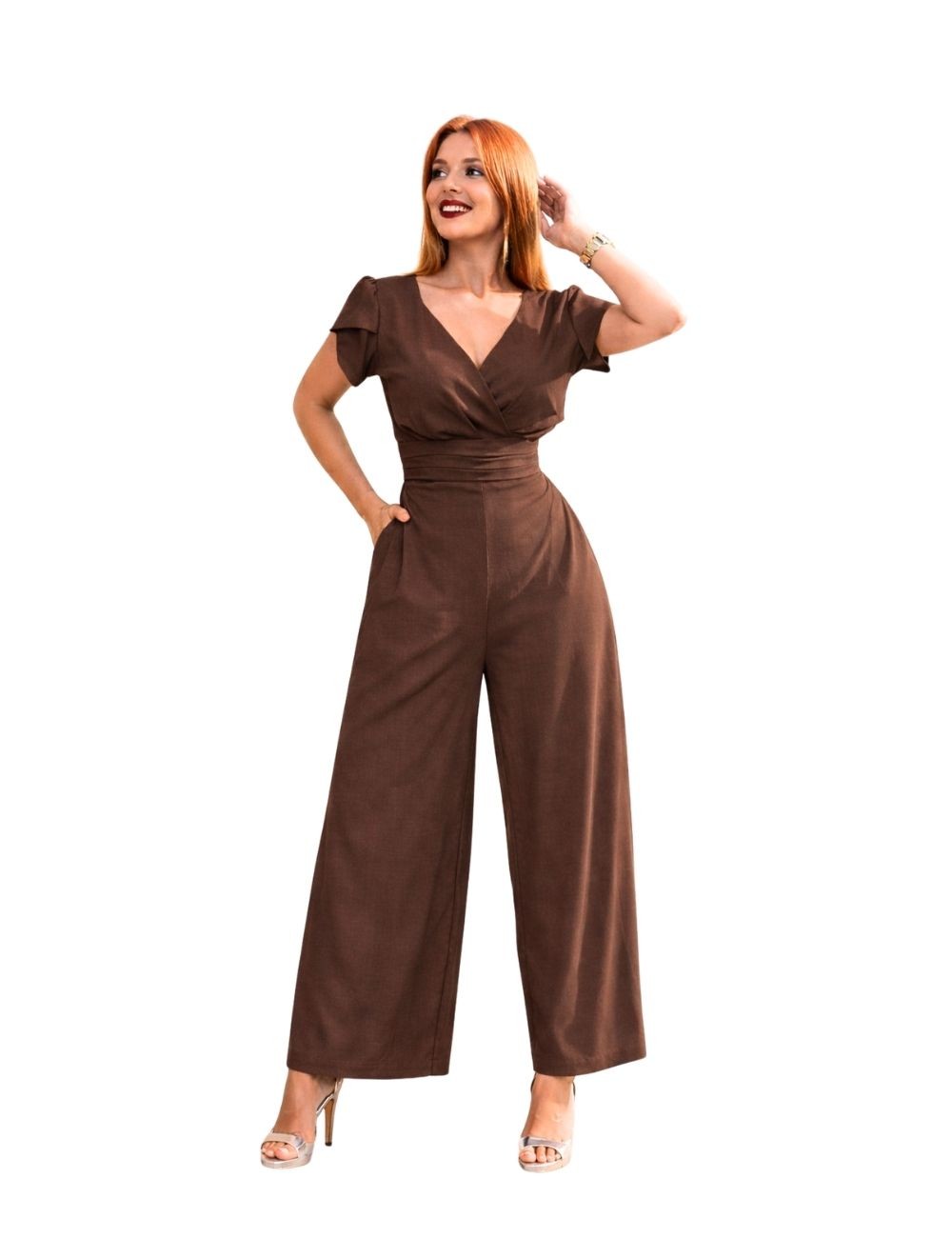 Enterizo Pantalón Marrón